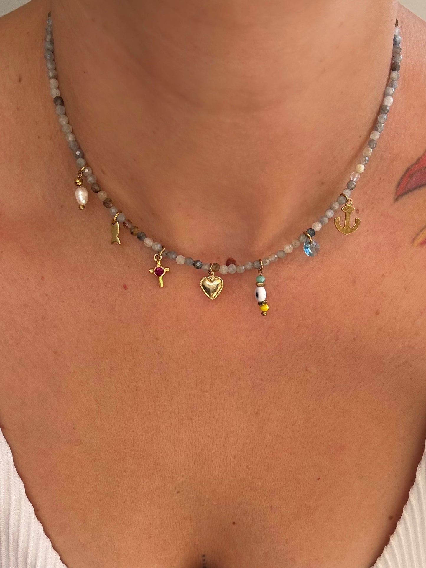 El Hierro Charm Necklace