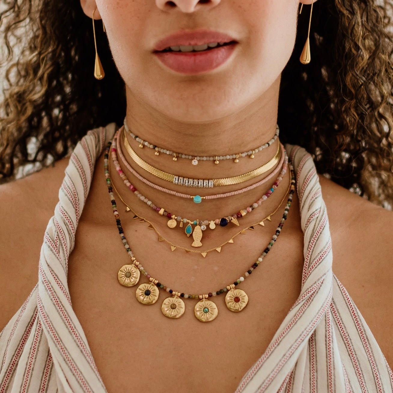 Pink Agates & Charms - Fuse Creations