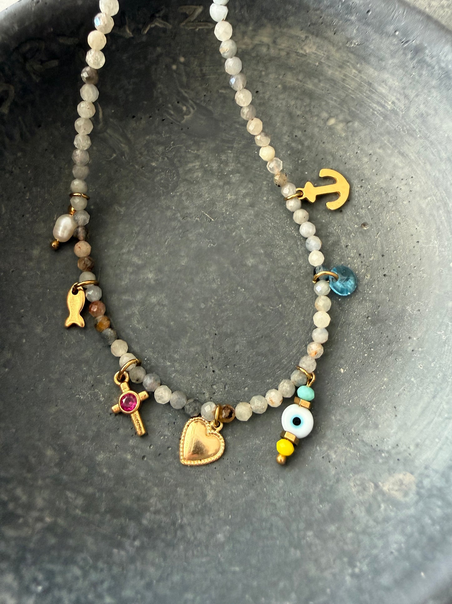 El Hierro Charm Necklace