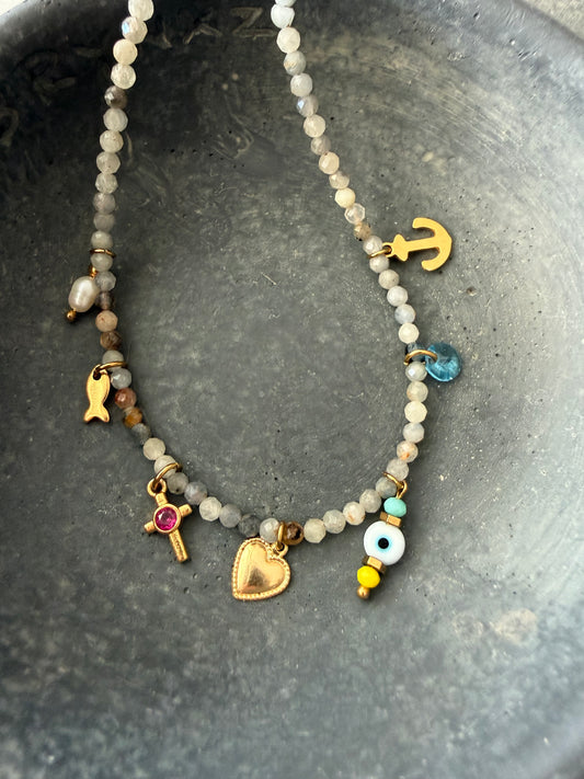 El Hierro Charm Necklace