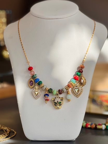 Cheetah Necklace - Fuse Creations