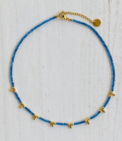 Blue Lapis Lazuli Necklace - Fuse Creations